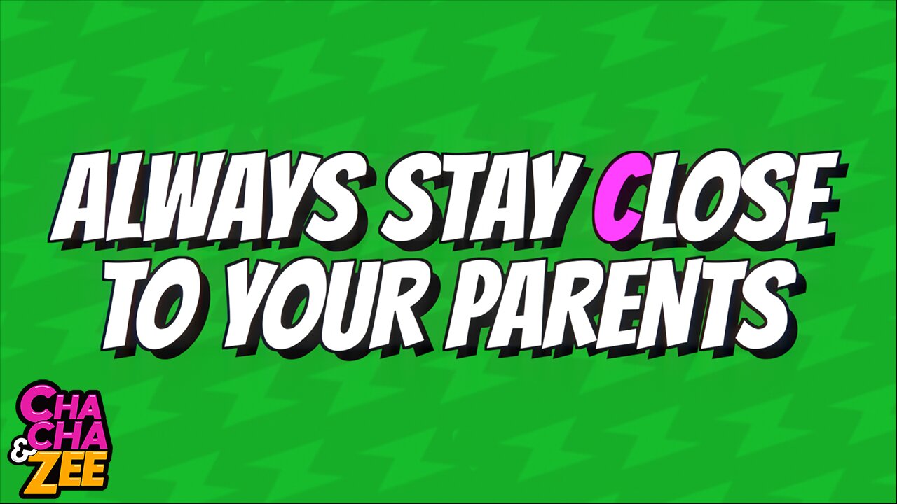 Travel Tip #1: Stay Close to Your Parents