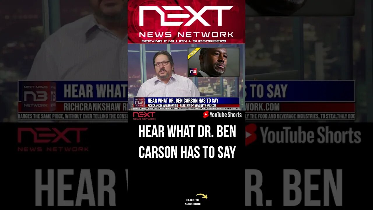 Hear What Dr. Ben Carson Has To Say #shorts