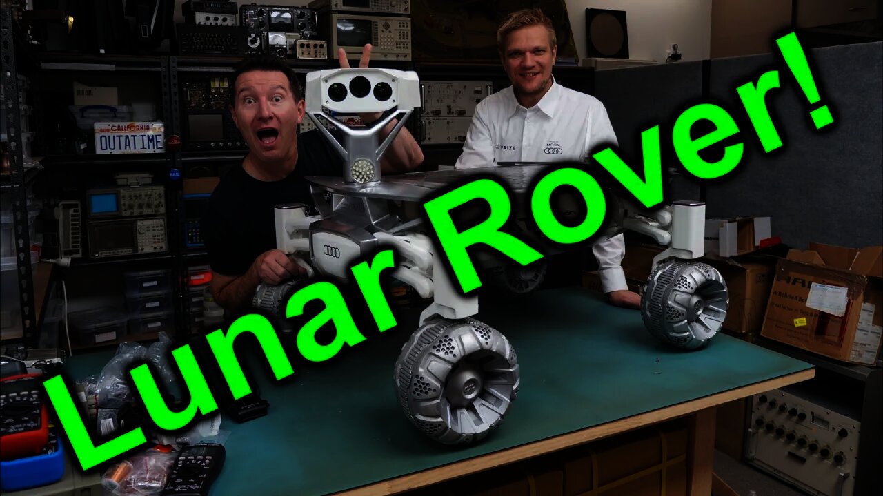 EEVblog #886 - Audi Lunar Quattro Moon Rover