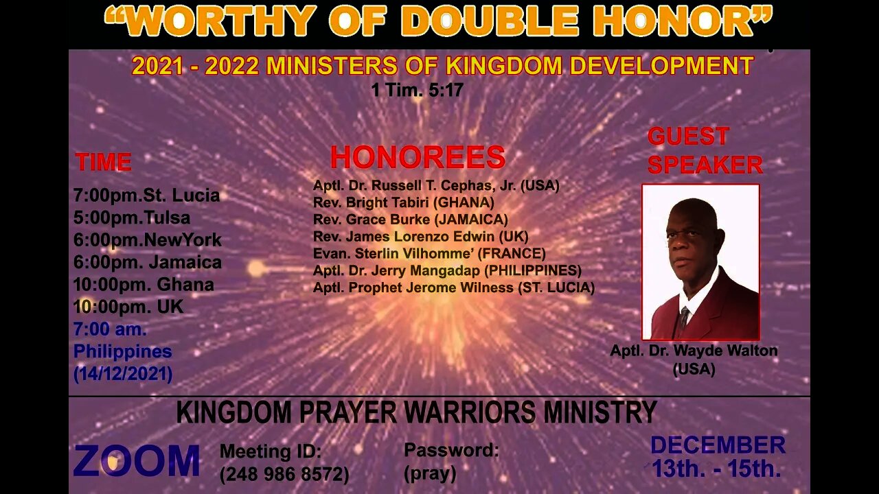 SPIRITUAL HONOR