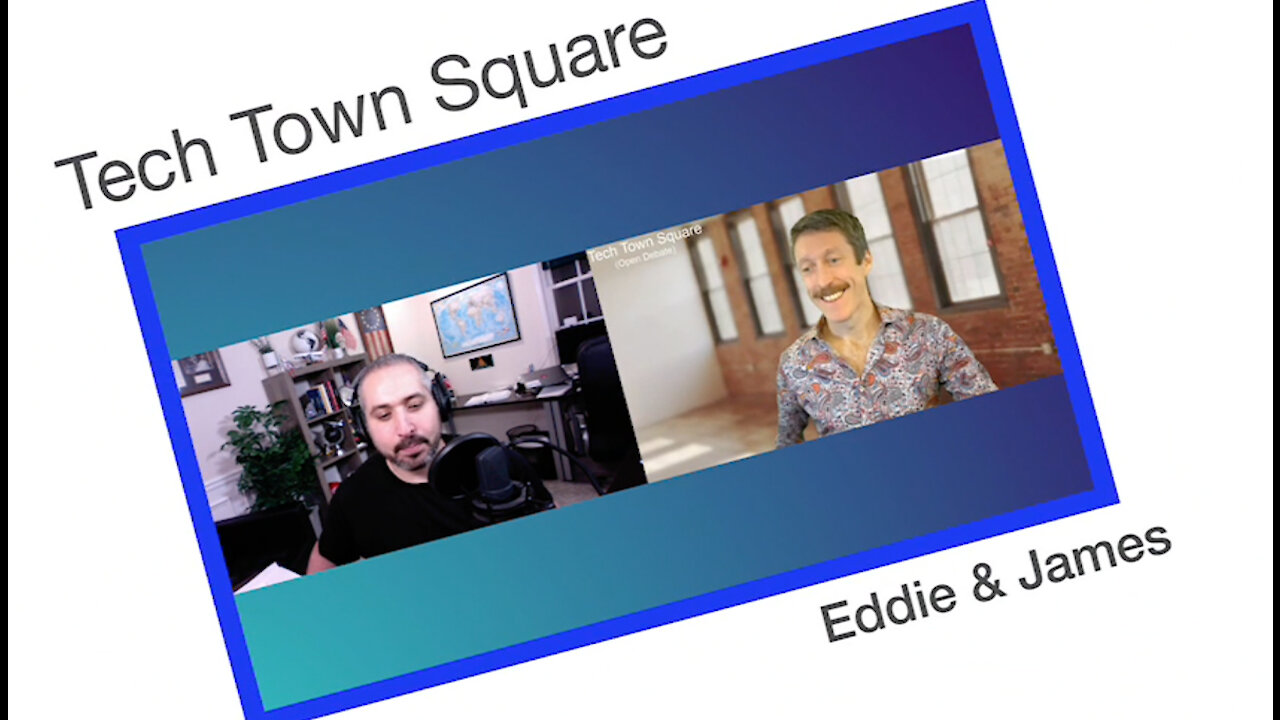 Tech Town Square with Eddie & James - All Dominion all election news