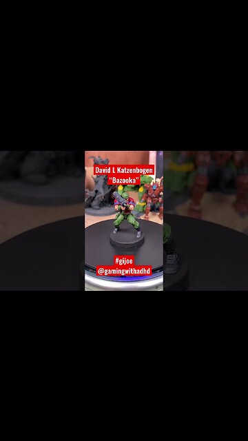 Gaming with ADHD Miniature Showcase 128 #shorts