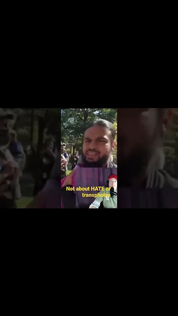 Not about HATE or Transphobia.