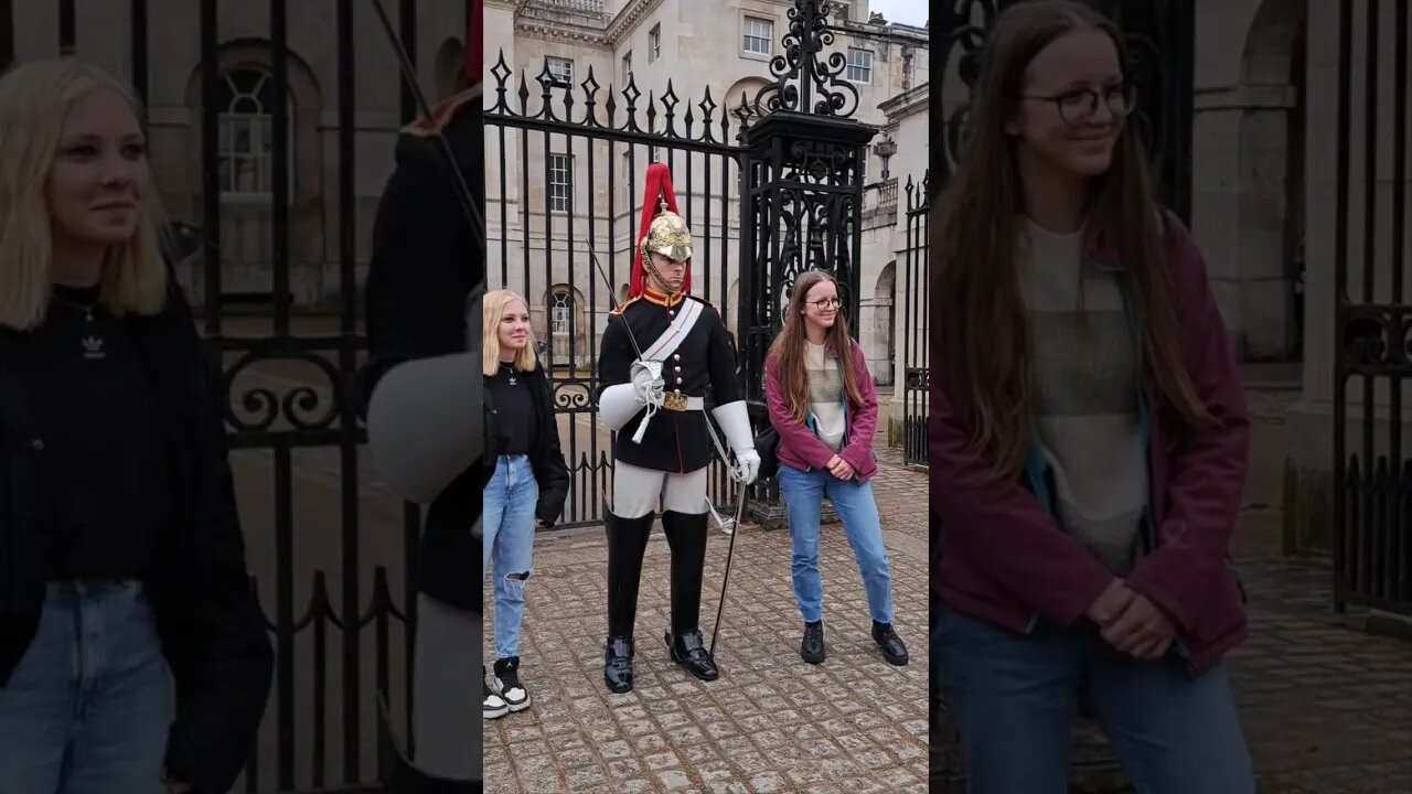 He gave her a fright #horseguardsparade