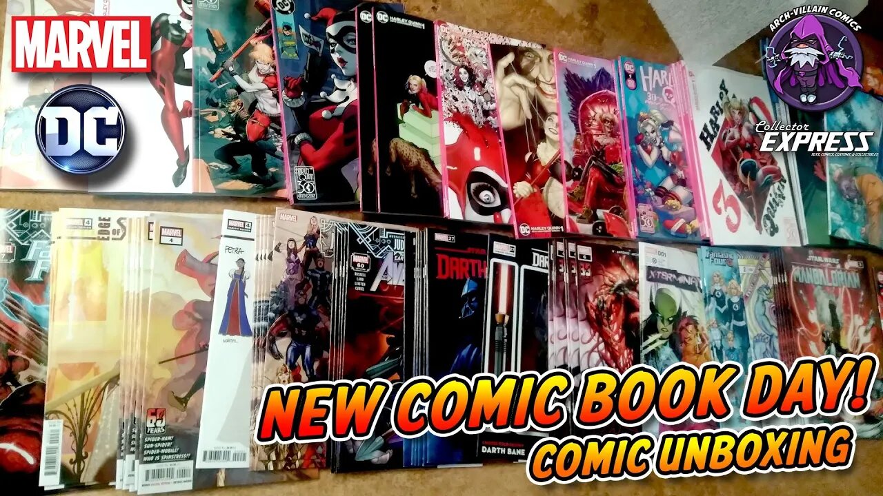 New COMIC BOOK Day - Marvel & DC Comics Unboxing September 21, 2022 - New Comics This Week 9-21-2022