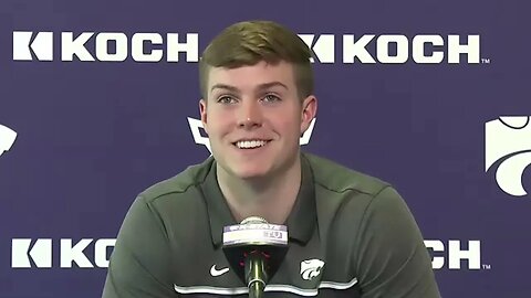 Kansas State Football | Will Howard Press Conference | March 30, 2021