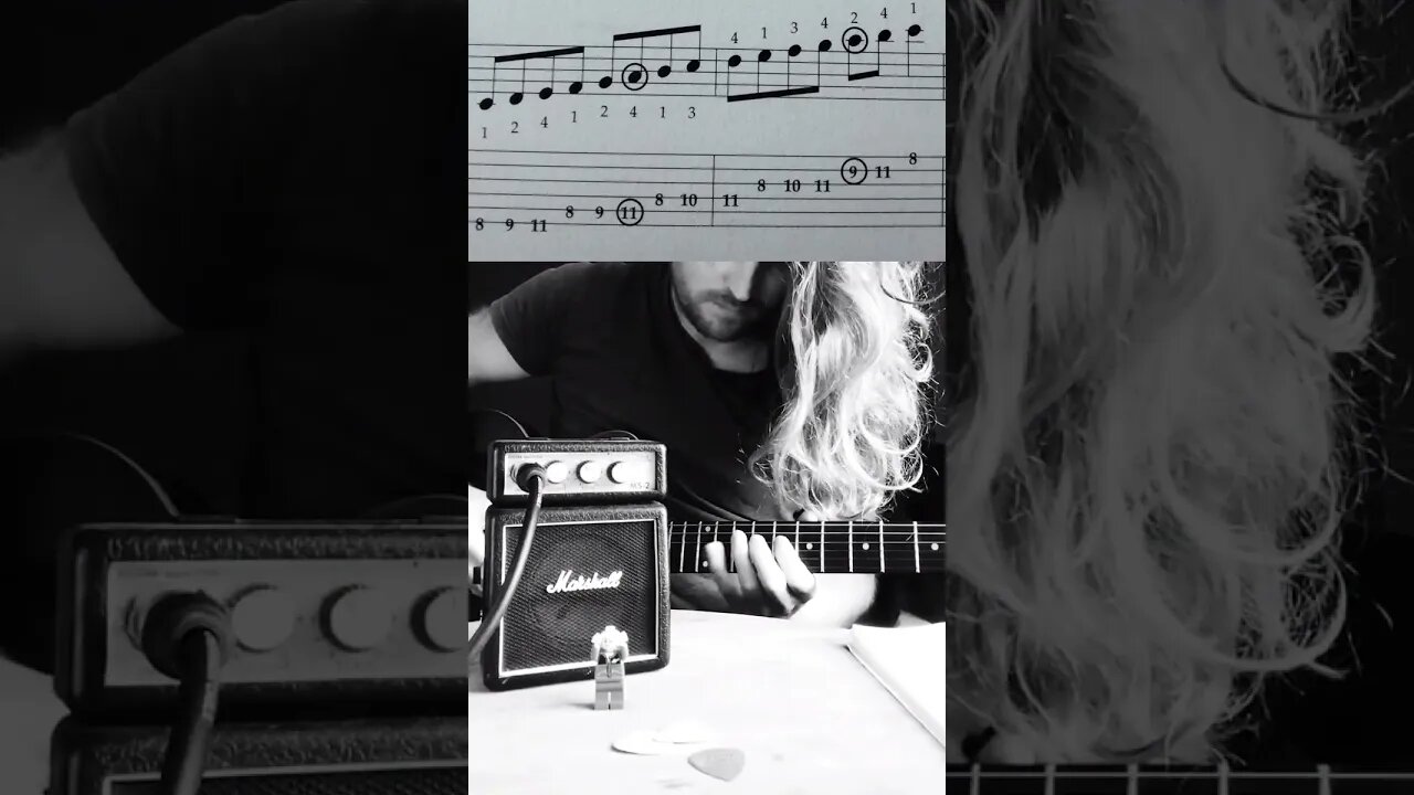 Guitar Scales: A Flat Mixolydian
