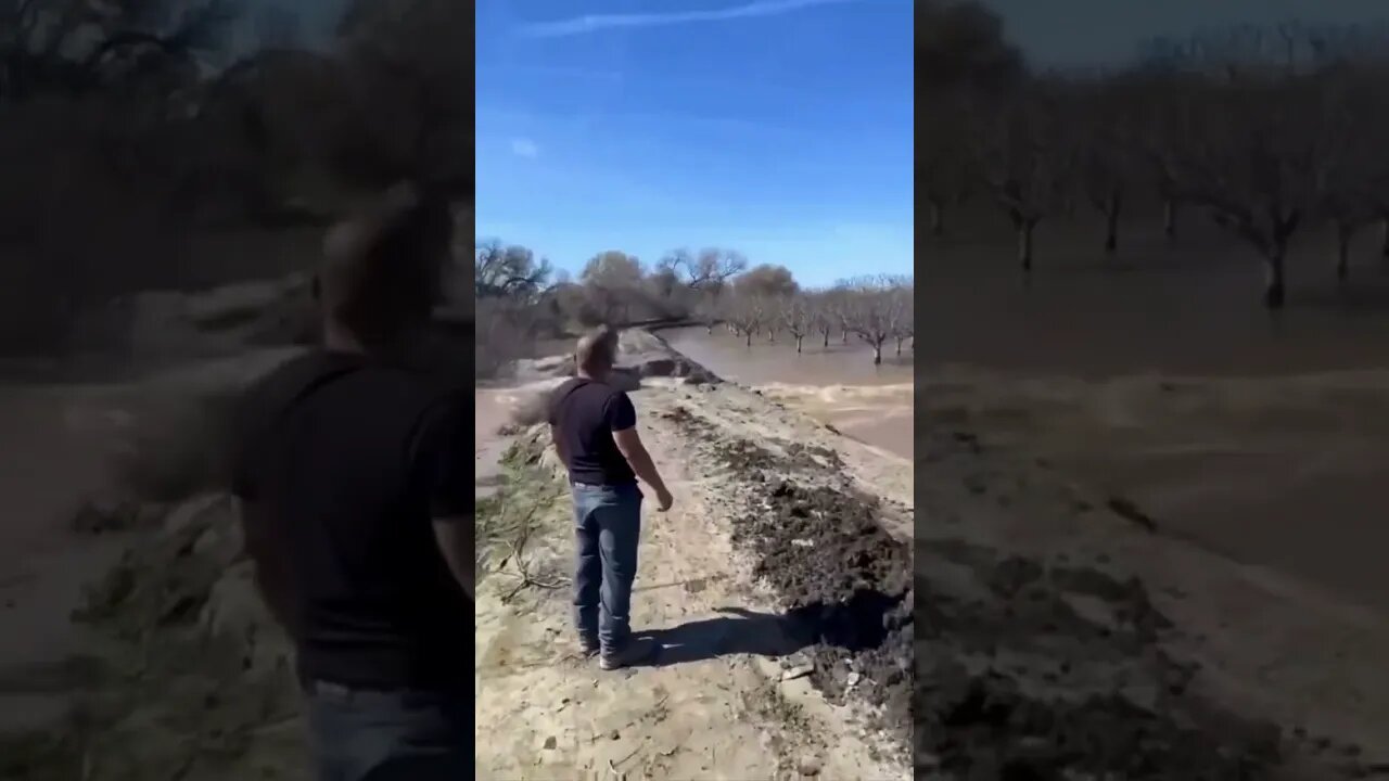 Try explaining this to the insurance company 😂#crazyvideo #shorts #california #flood