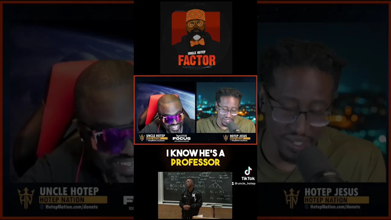 Lupe "Mr MIT" Fiasco vs Maj Toure #hotep #hotepjesus #unclehotep #hotepsbeentoldyou