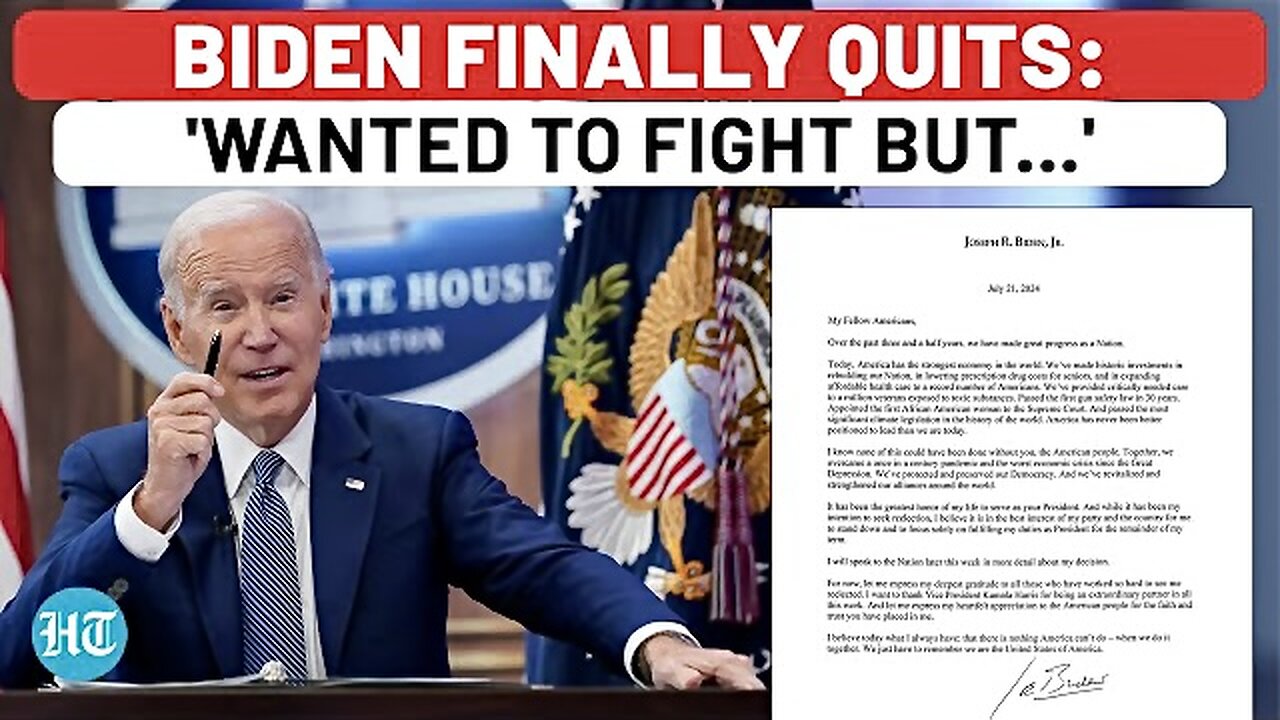 Does Biden Even KNOW He's No Longer Running?