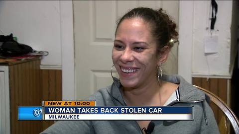 'You gonna learn today': Milwaukee woman steals back her stolen car