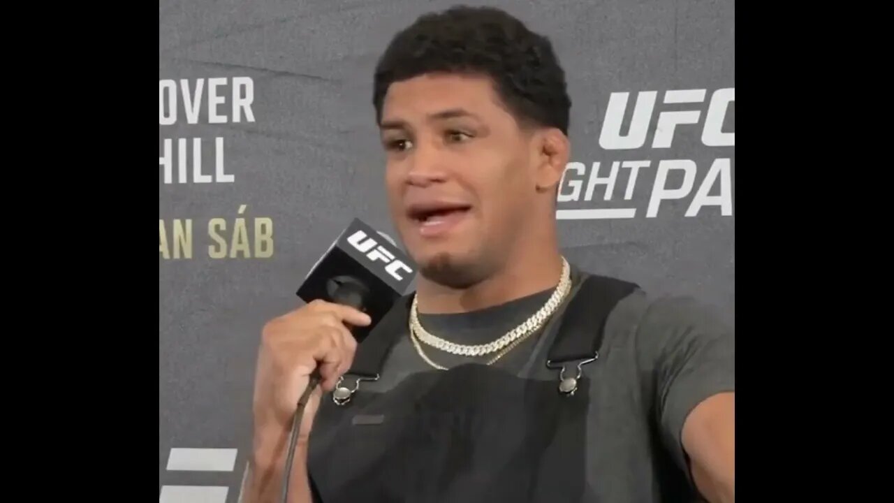 Gilbert Burns Is Curious About Bilal Muhammad's "How The Fk"