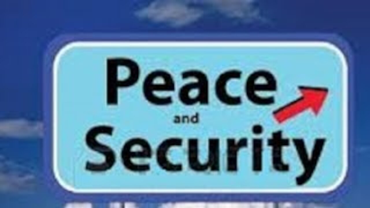 DIRANNO PACE E SICURTA... E POI? LA GRANDE ROVINA. 09-12-2019. ELISEO BONANNO.