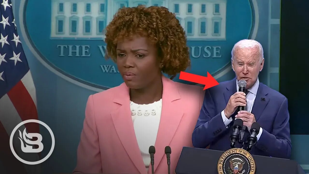 Press Sec. Almost Quits After Reporters Don't Accept Her Excuse for Biden's Latest Senior Moment