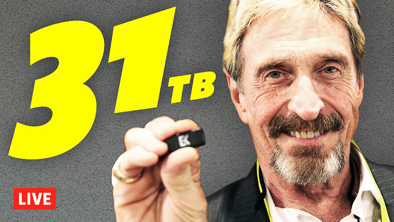 Has McAfee’s Dead Man's Switch Been Flipped? — LIVE @ 9PM ET