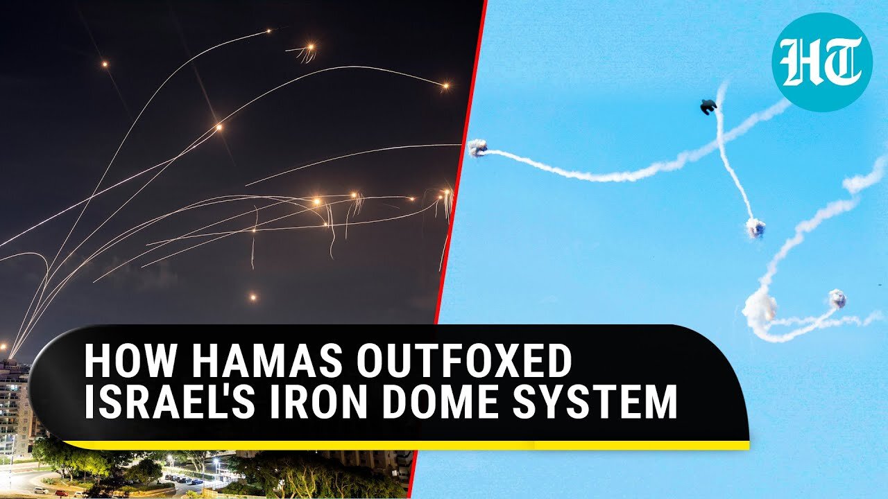 Israel Iron Dome Vs Hamas Rockets in Ghaza