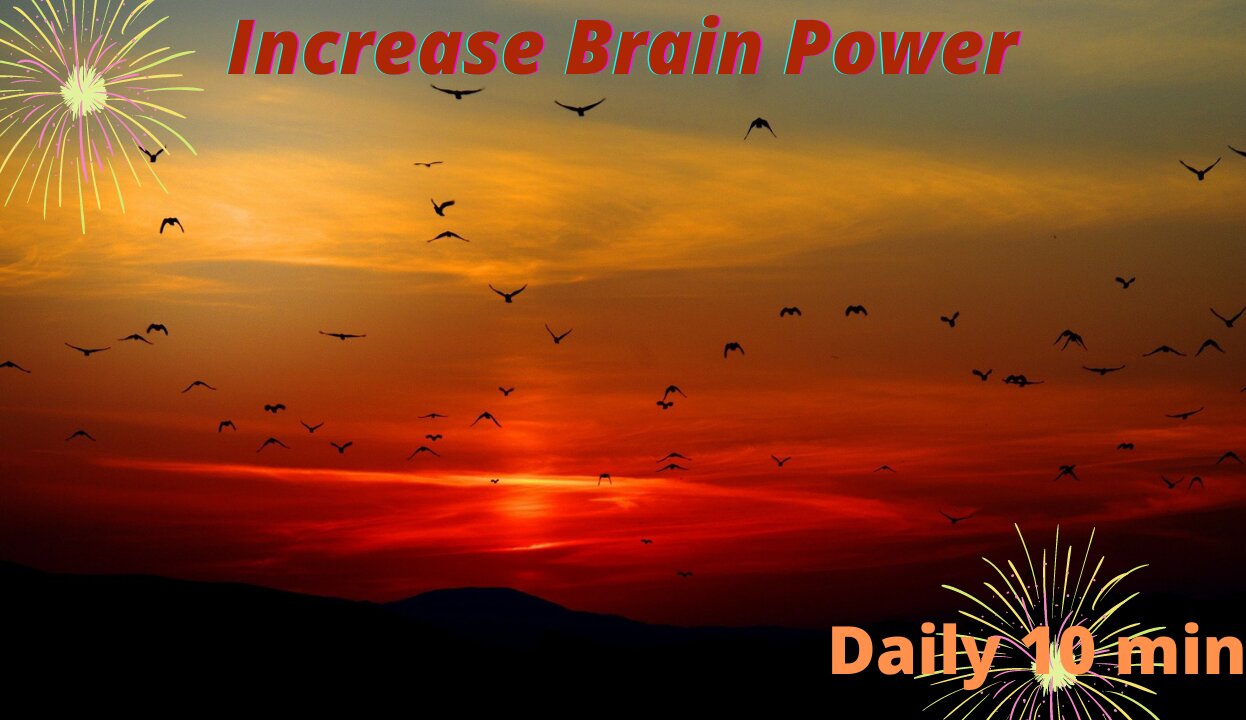 Increase Brain Power, Enhance Intelligence IQ, to Improve, study, Music, Binaural Beats. 10 min