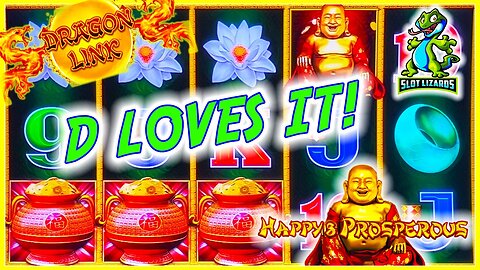 D LOVES IT WHEN IT HITS LIKE THIS! Dragon Link Happy and Prosperous Slot!