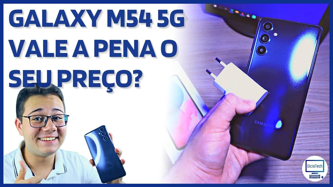 GALAXY M54 5G É BOM, O Melhor Custo-Benefício? | Unboxing e Primeiras Impressões