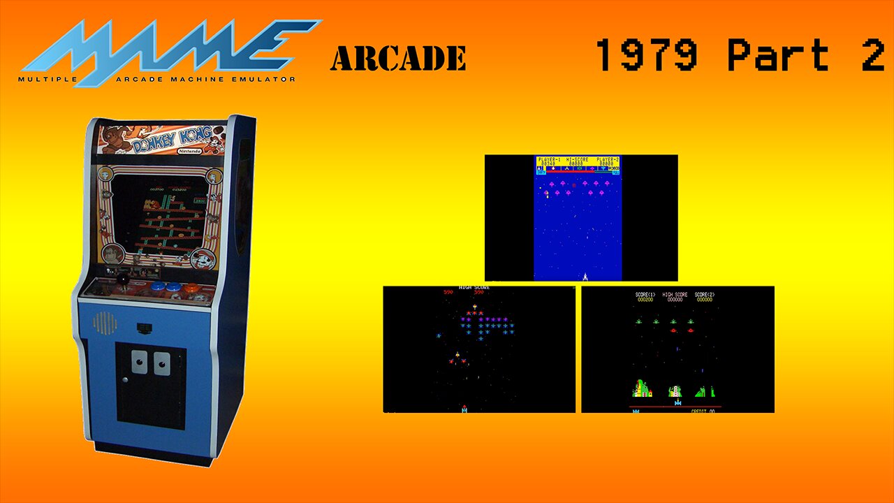 Arcade mame games Chronology - 1979 - Part 2