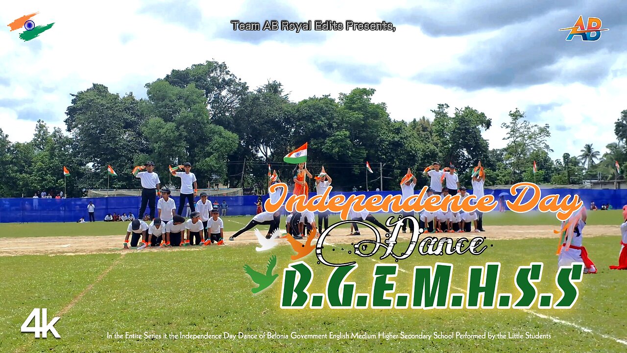 Dance Programme Video on 78th Independence Day of BGEMHSS | AB Royal Edits