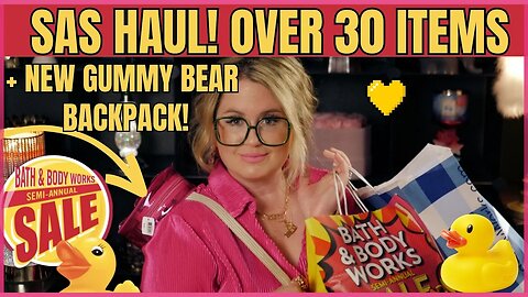 HUGE SAS Haul | Saved Over $300.00 | 75% OFF Finds | Bath & Body Works | #bathandbodyworks #sas