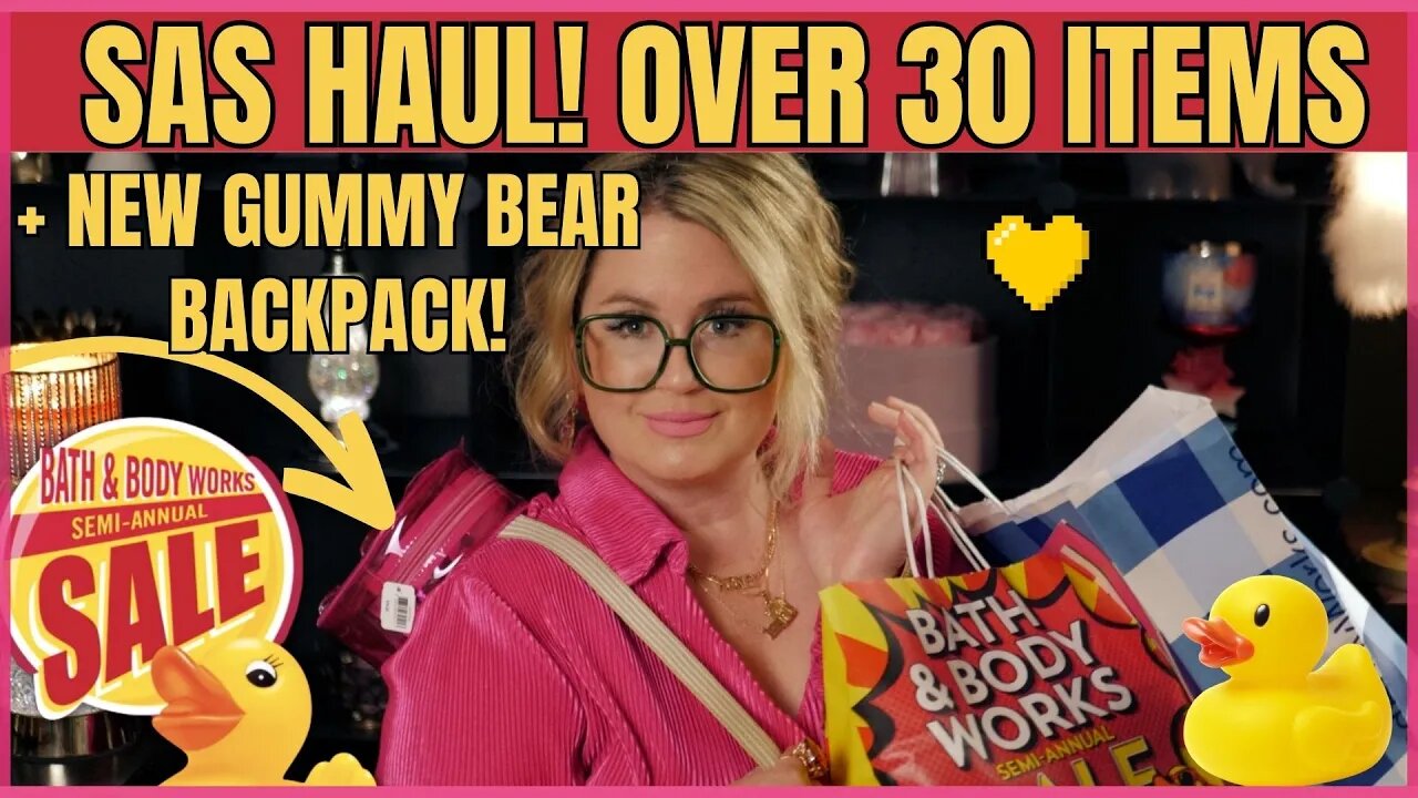 HUGE SAS Haul | Saved Over $300.00 | 75% OFF Finds | Bath & Body Works | #bathandbodyworks #sas