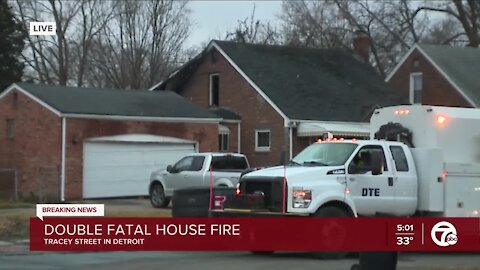 Two people killed in fire on Detroit's west side