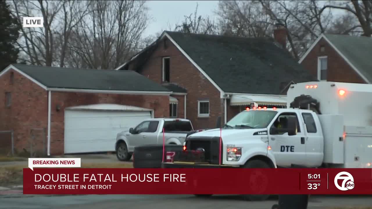Two people killed in fire on Detroit's west side