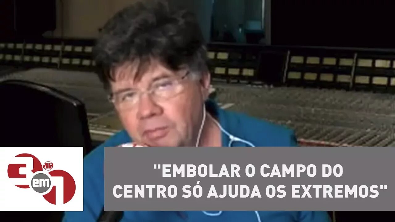 Marcelo Madureira: "Embolar o campo do Centro só ajuda os extremos"