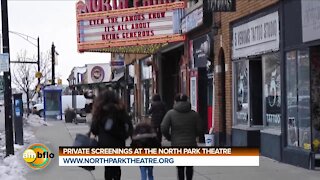 PRIVATE SCREENINGS AT THE NORTH JPARK THEATRE