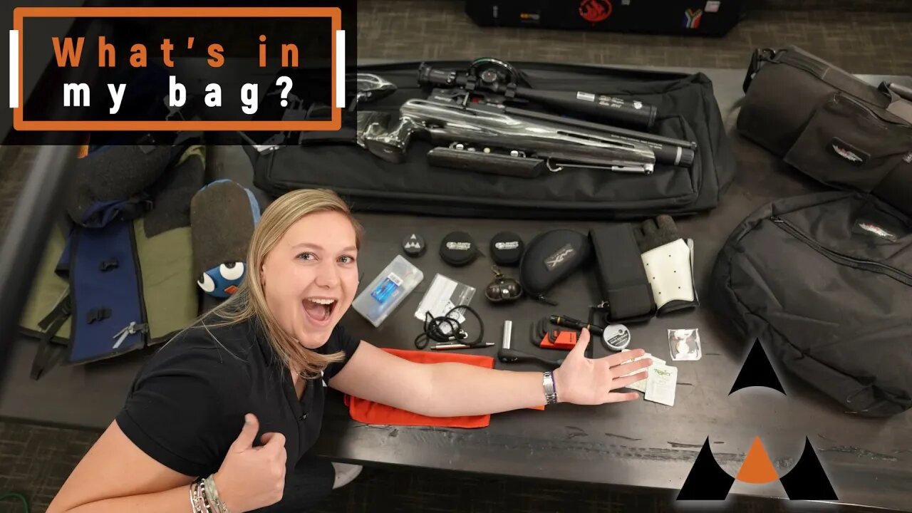 What's in your bag? Airgun Edition with Lauren Parsons FT