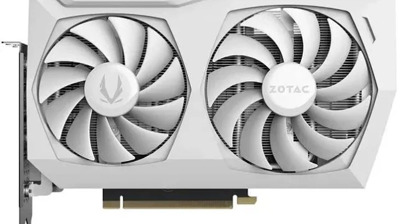 ZOTAC GAMING GeForce RTX™ 3060 AMP White Edition 12GB GDDR6 192 bit