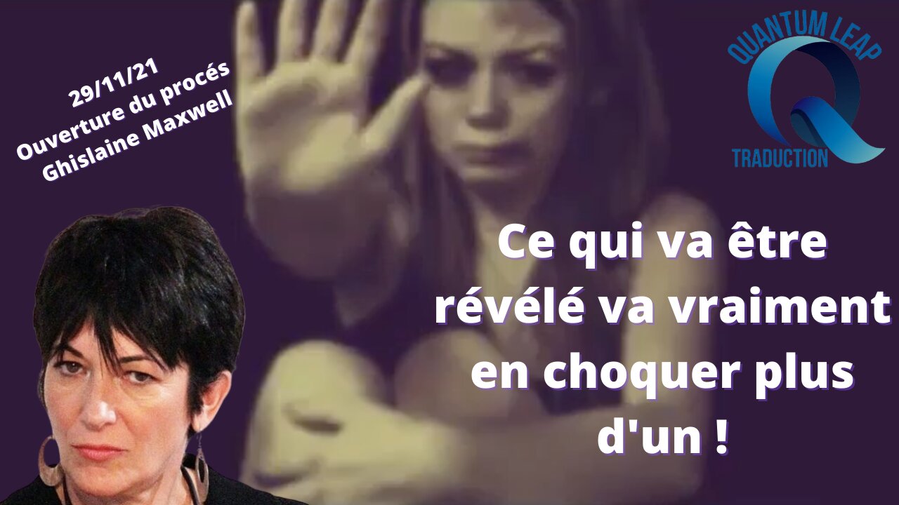 Aujourd'hui Le 29-11-2021 s'ouvre le procès de Ghislaine Maxwell