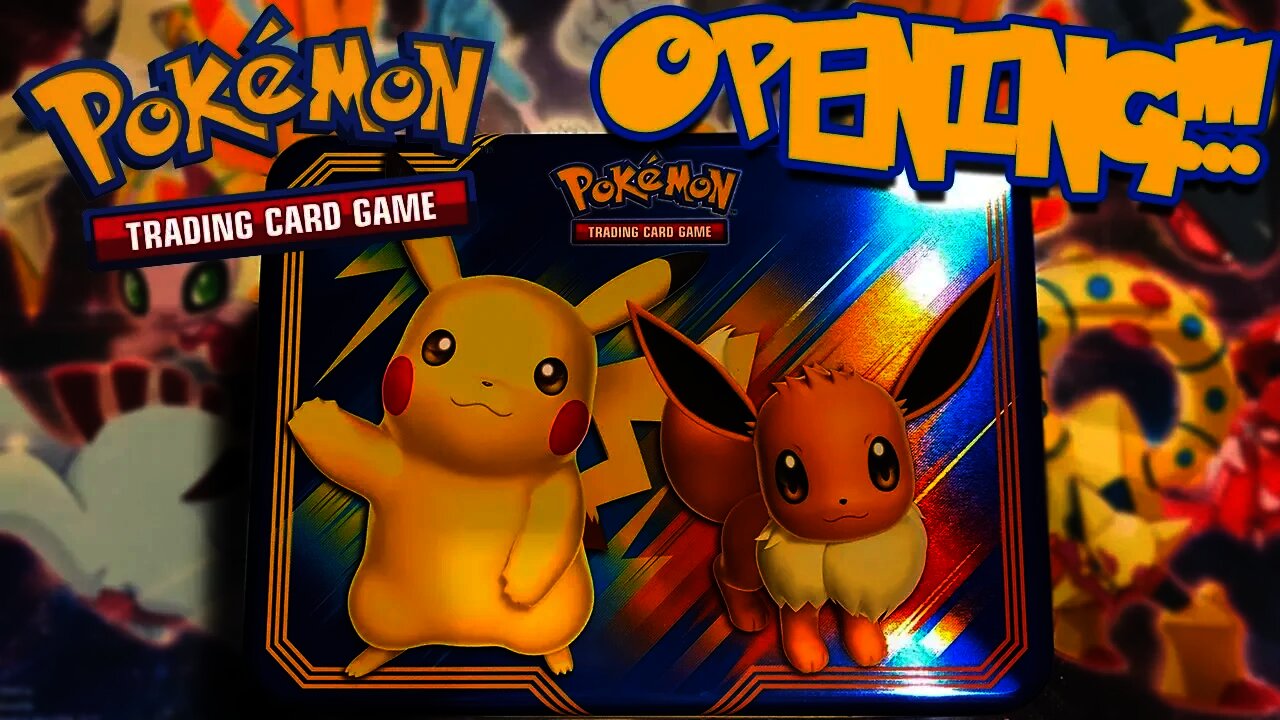 Pokemon PIKACHU & EEVEE Collector's Chest OPENING!