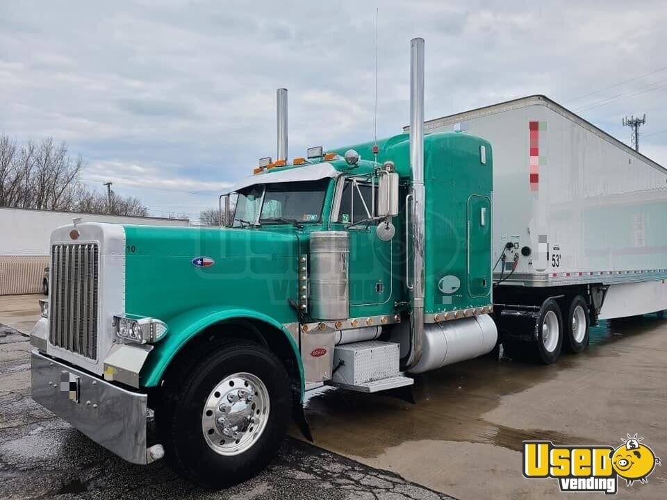 Fully Deleted 1993 Peterbilt 379 EXHD Midroof Sleeper Cab Semi Truck for Sale in Pennsylvania