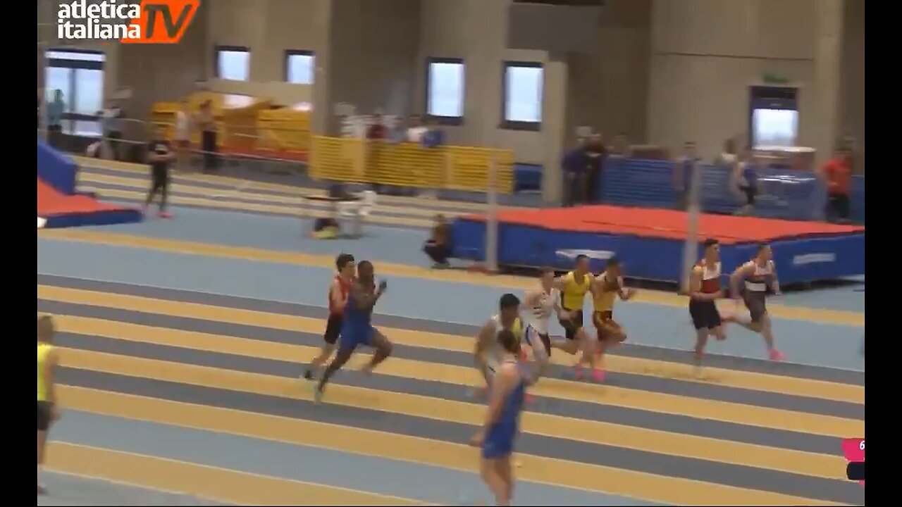 NEW WORLD LEAD | Mens 60 Meters | Jenns Fernandez, 6.48s