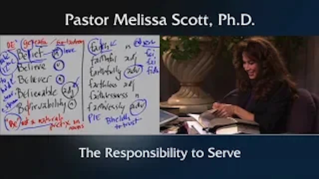 Rom. 8, Gal. 5 The Responsibility to Serve Holy Spirit Series #2