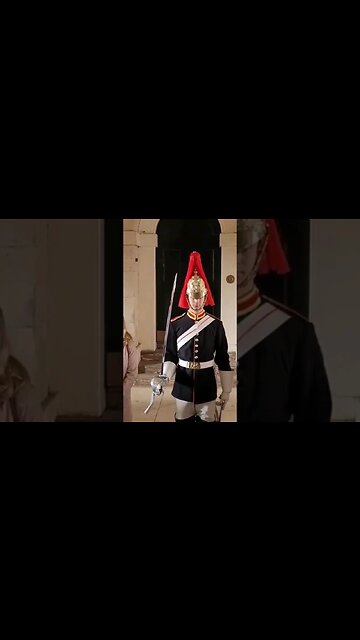 Kings guard blues and royal under the arch #horseguardsparade