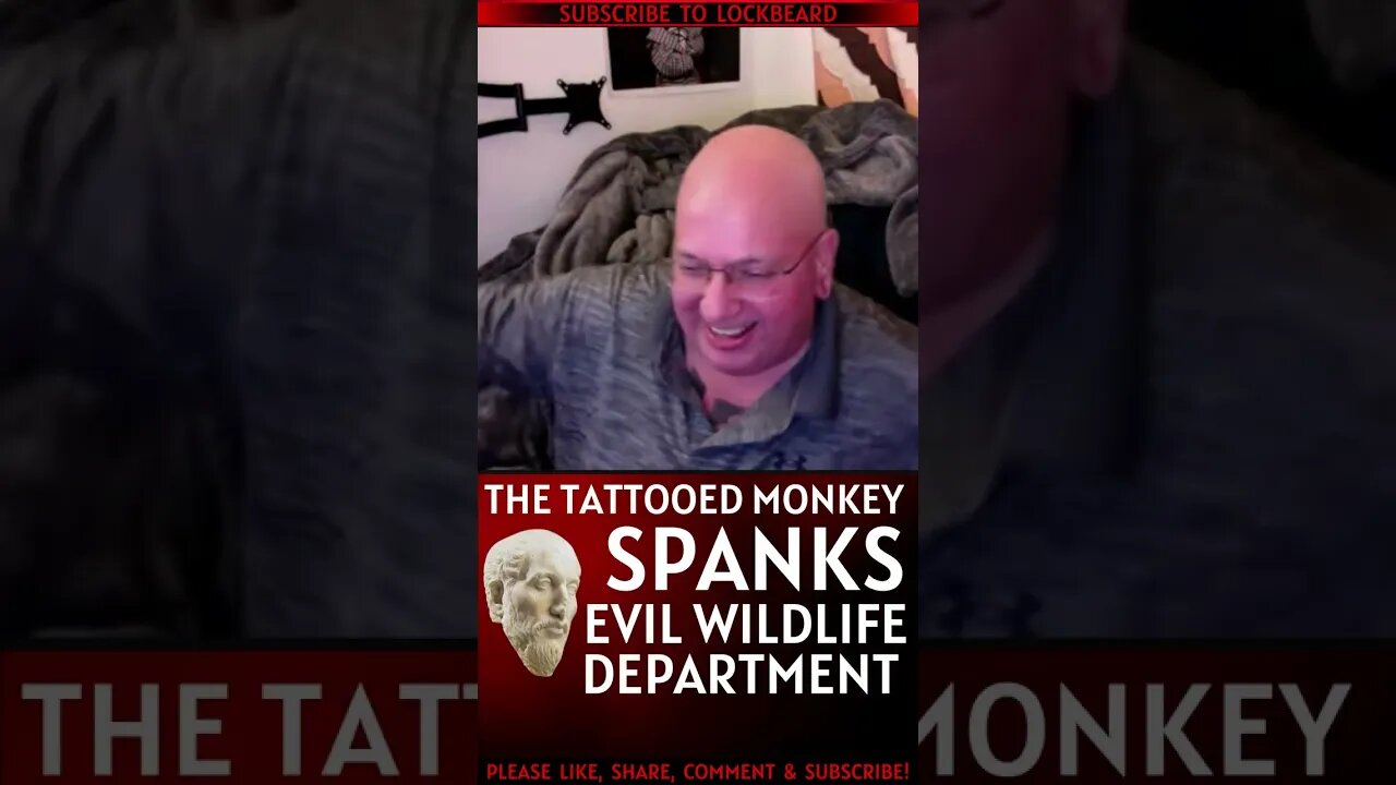 MONKEY SPANKS EVIL WILDLIFE DEPARTMENT