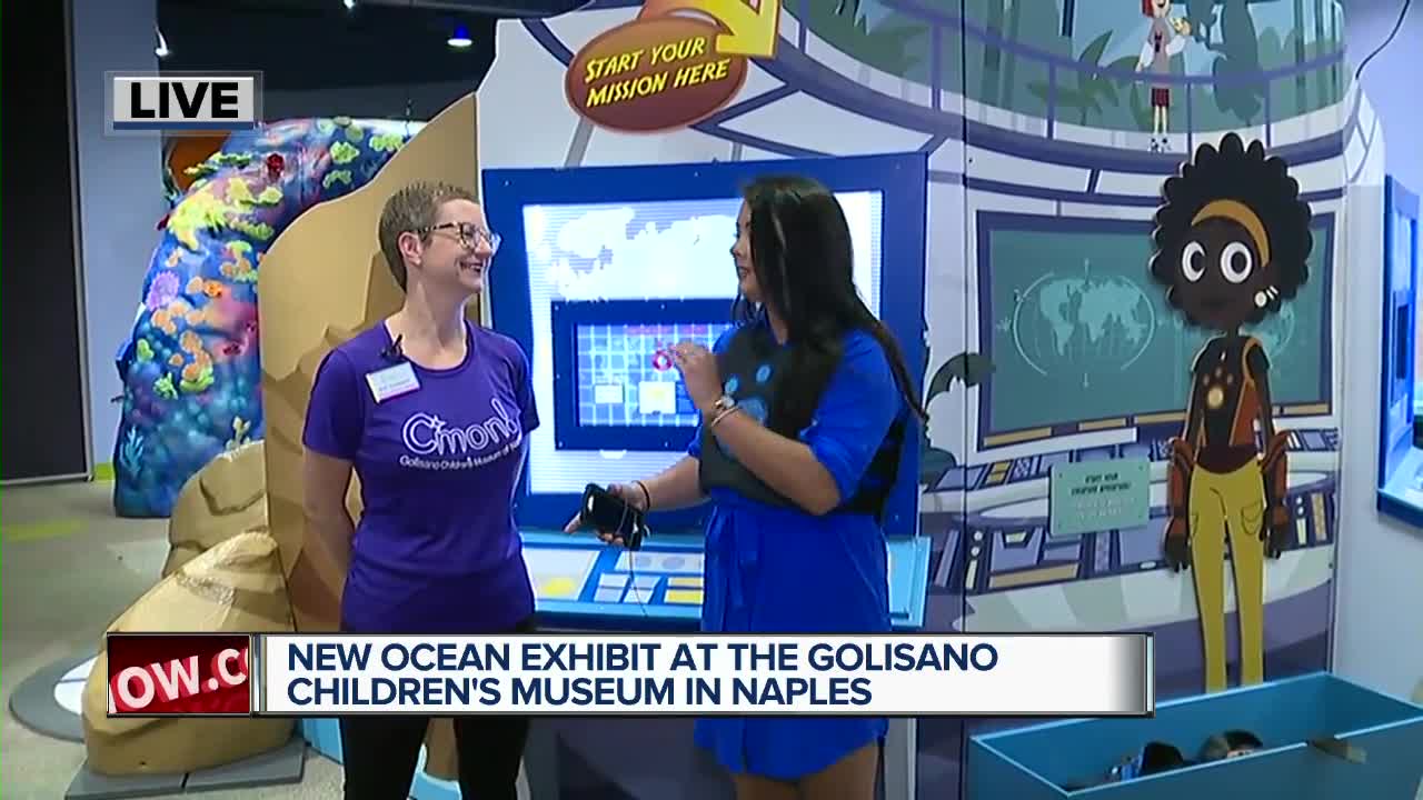 New ocean exhibit at the Golisano Children's Museum in Naples