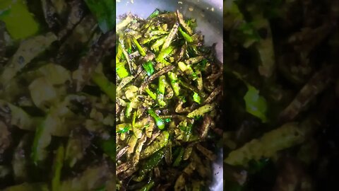 Ivy Goird fry #food #ivygourdfry