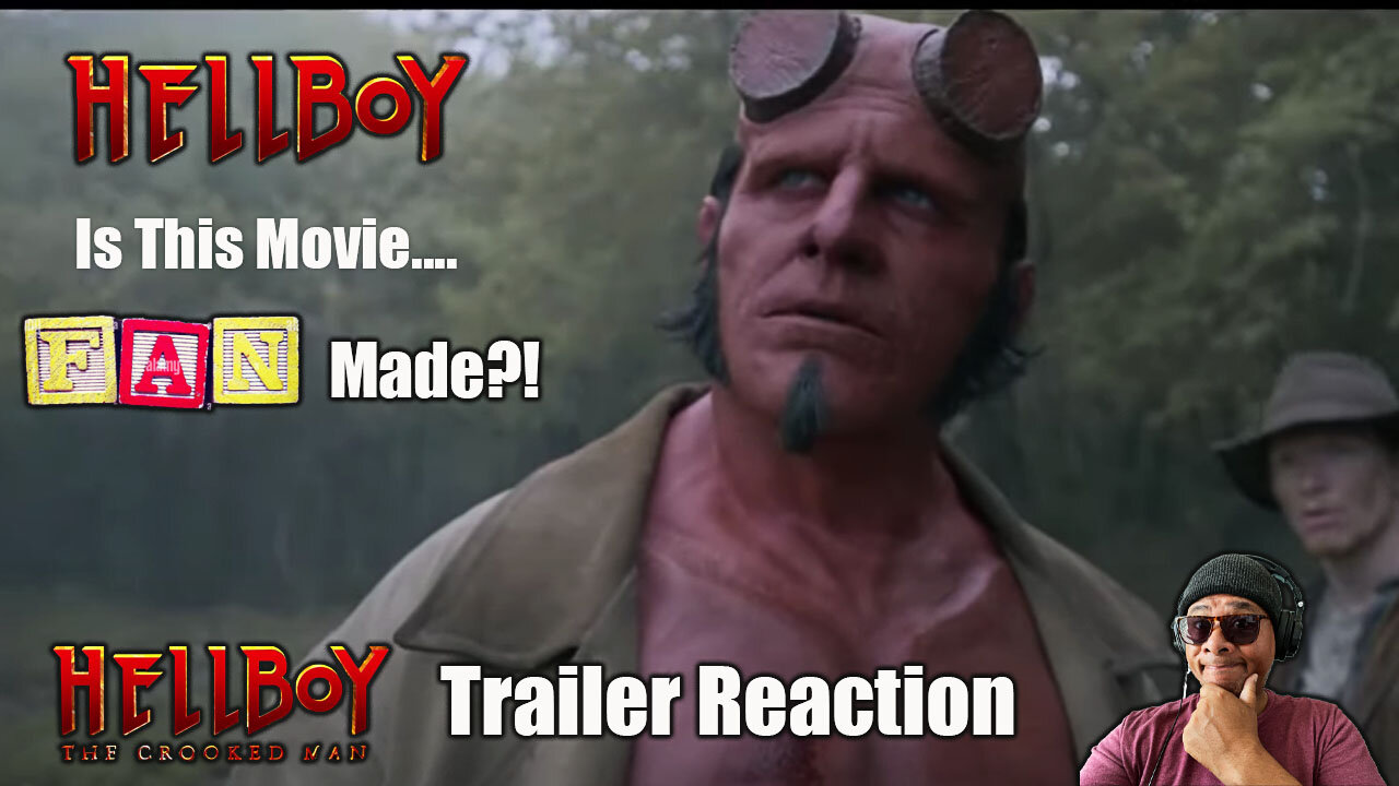 HELLBOY: The Crooked Man Trailer Reaction!