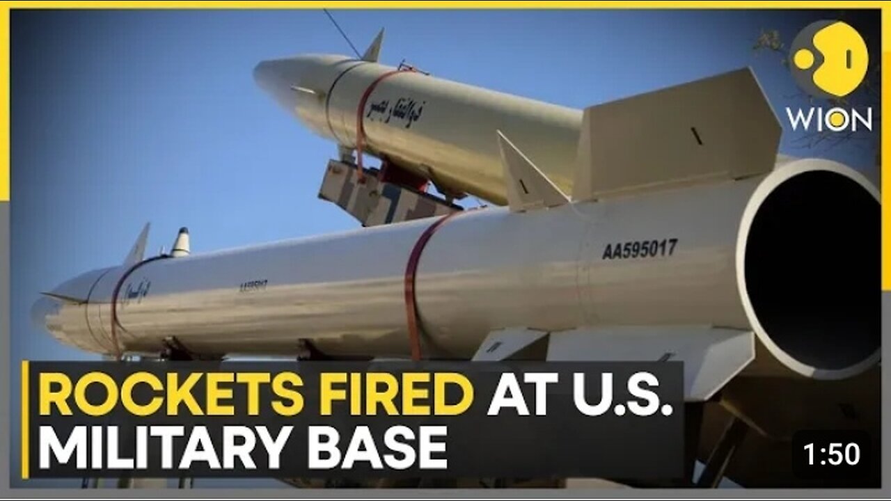 Rockets fired towards the US military base in Syria | Watch