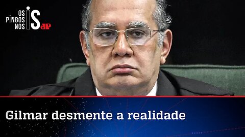 Gilmar Mendes diz que conflito entre STF e Bolsonaro é "lenda urbana"