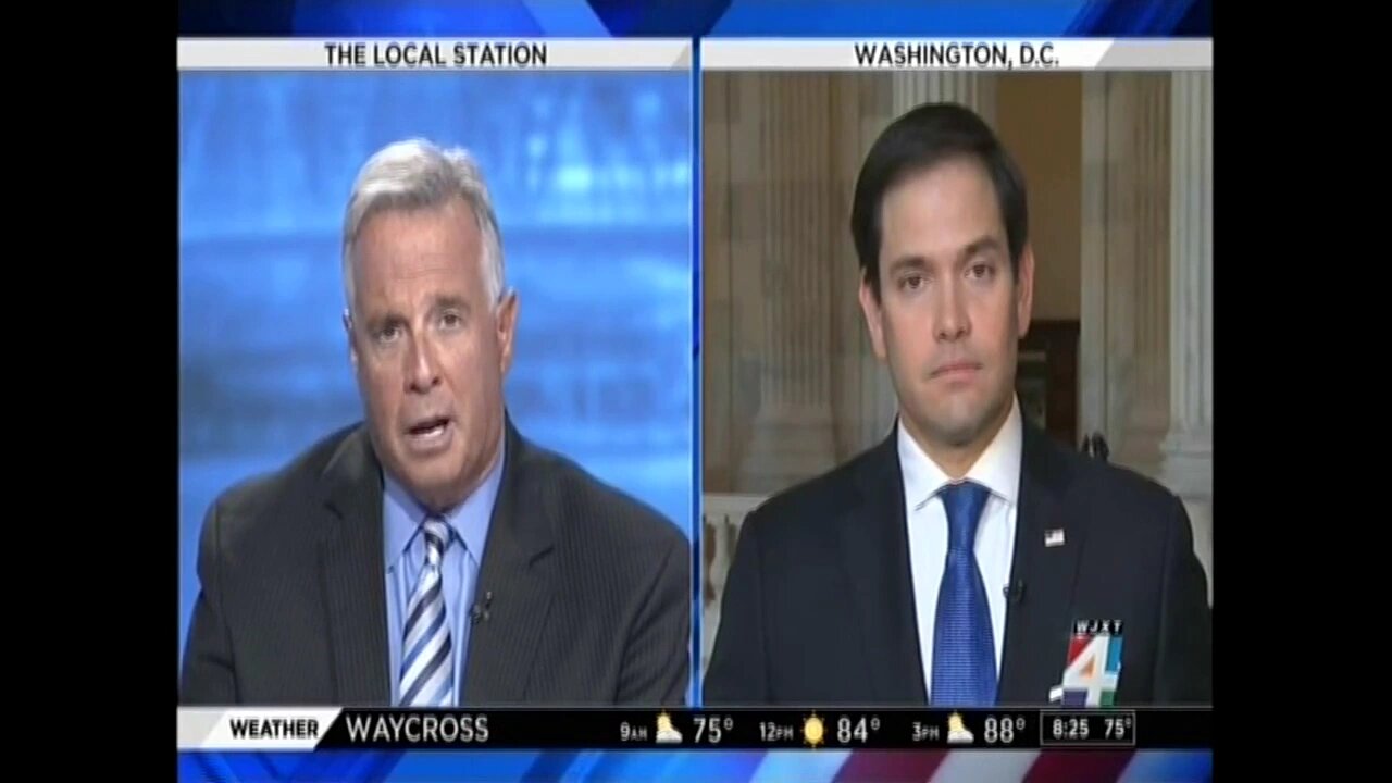 Rubio discusses tax reform & improving healthcare, veterans benefits, & housing on WJXT