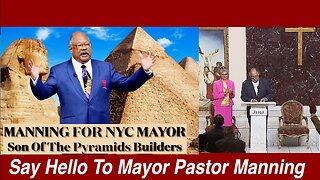 Pastor Manning Announces A His Run For Mayor Of The City New York