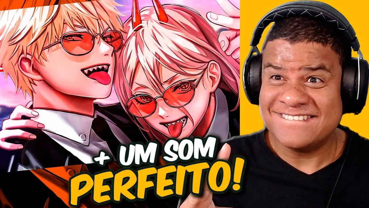 REAGINDO a DENJI e POWER | PARCERIA (Chainsaw Man) | LexClash e May Abreu | React Anime Pro