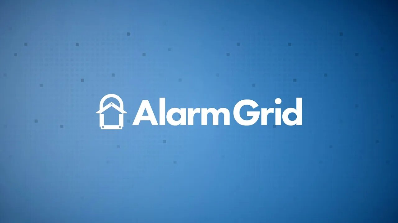 Alarm Grid Sign Goes Up!