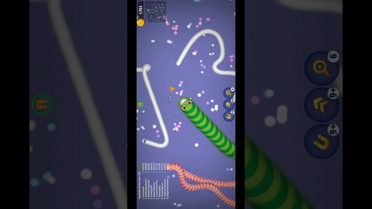 Shorts CASUAL AZUR GAMES Worms Zone .io - Hungry Snake 55-520